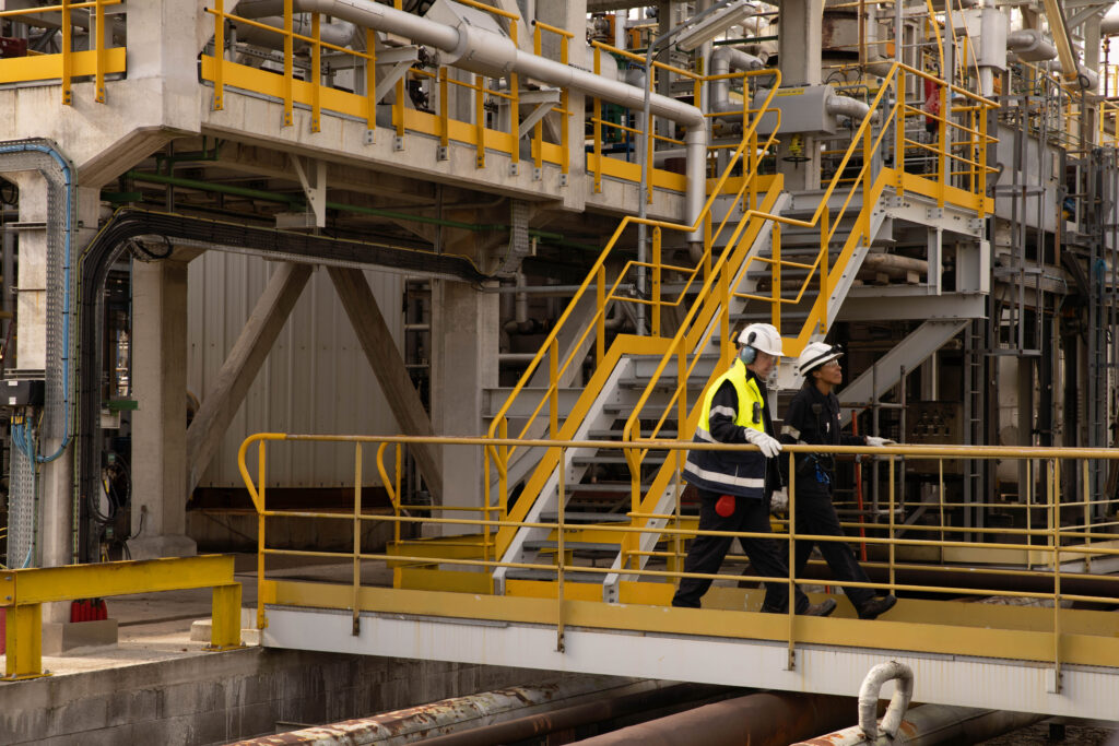 la plateforme de Gravenchon